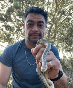 Wrangler Tai with Gopher Snake